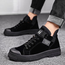 Load image into Gallery viewer, 2019 Winter Men&#39;s Boots Warm PU Leather Male Waterproof Shoes Chaussure Mans Casual Shoes For Men Boots Footwear Male Sneakers