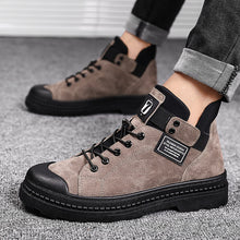 Load image into Gallery viewer, 2019 Winter Men&#39;s Boots Warm PU Leather Male Waterproof Shoes Chaussure Mans Casual Shoes For Men Boots Footwear Male Sneakers