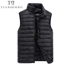 Load image into Gallery viewer, 2019 New Men&#39;s Sleeveless Ultralight 90% White Duck Down Warm Vest Men&#39;s Casual Vest Men&#39;s Warm Jacket Outwear Waistcoat