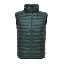 Load image into Gallery viewer, 2019 New Men&#39;s Sleeveless Ultralight 90% White Duck Down Warm Vest Men&#39;s Casual Vest Men&#39;s Warm Jacket Outwear Waistcoat