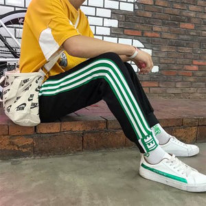 2019 Autumn Japanese Style Track Pants Men Joggers Reflective Harem Sweat Pants Pantalones Homme Streetwear Male Trousers