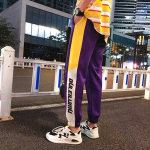 2019 Autumn Japanese Style Track Pants Men Joggers Reflective Harem Sweat Pants Pantalones Homme Streetwear Male Trousers