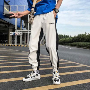 2019 Autumn Japanese Style Track Pants Men Joggers Reflective Harem Sweat Pants Pantalones Homme Streetwear Male Trousers