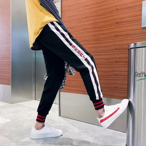 2019 Autumn Japanese Style Track Pants Men Joggers Reflective Harem Sweat Pants Pantalones Homme Streetwear Male Trousers