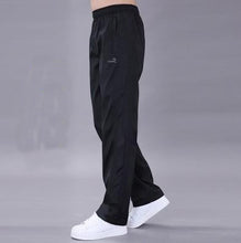 Load image into Gallery viewer, Casual Trousers Sweatpants Thin Polyester Track Pants Men Easy Cuffless Trousers Joggers Men Pants Streetwear Pantalon Hombre