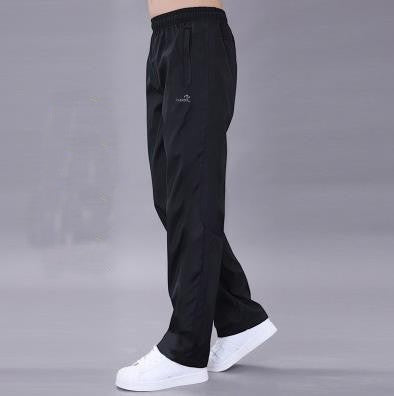 Casual Trousers Sweatpants Thin Polyester Track Pants Men Easy Cuffless Trousers Joggers Men Pants Streetwear Pantalon Hombre