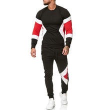 Load image into Gallery viewer, Brand Tracksuit Men 2019 Fashion Long Sleeve Sweatshirt Joggers Pants Hip Hop Sportswear 2 Pcs Ensemble Homme Man Clothing