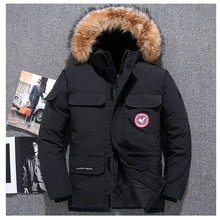 Load image into Gallery viewer, 2019 Extreme weather parkas Real fur jacket High quality men‘s goose jacket parkas -40 Celsius Winter Down Coat Parka