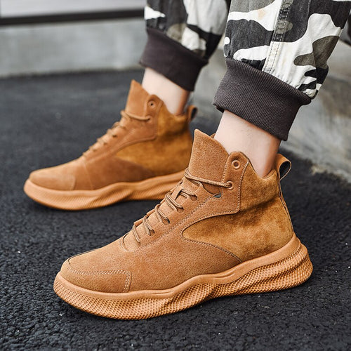 Men's Sneakers Men Ankle Boots Casual Shoes High Top Sneakers Man Autumn Winter Shoes Male Sneaker Footwear Chaussure Homme Hot