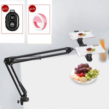 Load image into Gallery viewer, Photography Phone Clip Bracket+Suspension Arm Stand Clip Holder and Table Mounting Clamp Pop Kits for Live Show Shooting Video