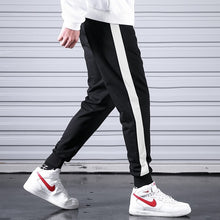 Load image into Gallery viewer, 2019 Men Casual Sweatpants Fitness Side Stripe Men&#39;s Sportswear Joggers Pants Cotton New Male Gyms Trousers Pantalones Hombre